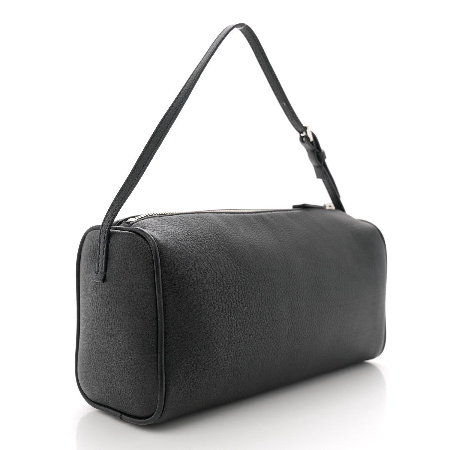 The Row Grained Calfskin 90's Bag Black 3 of 9