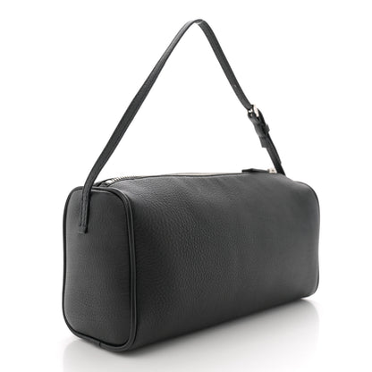 The Row Grained Calfskin 90's Bag Black 3 of 9