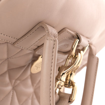 Mulberry Nappa Quilted Mini Cara Delevingne Convertible Bag Oatmeal 12 of 13