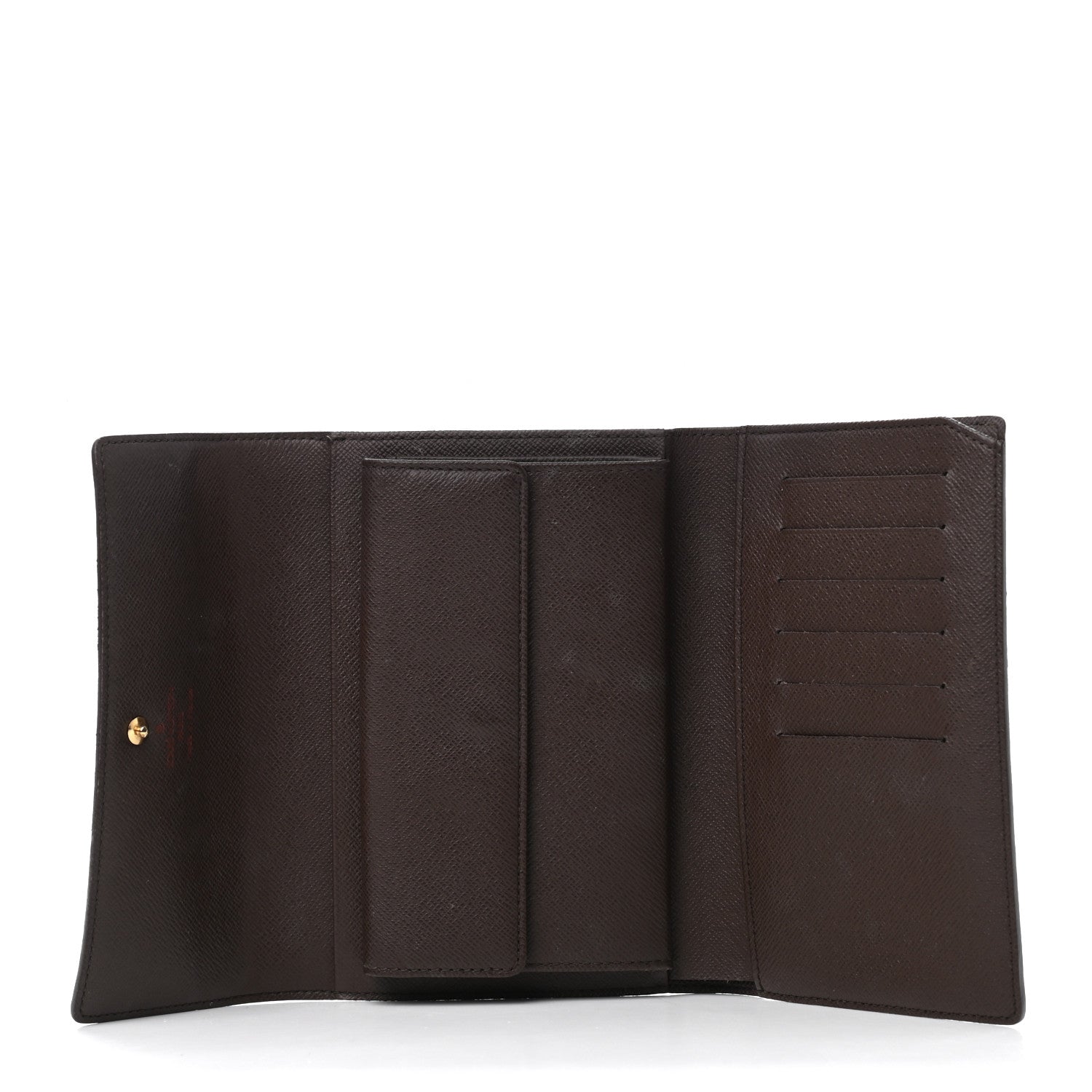 Louis Vuitton Damier Ebene Porte Tresor Etui Papier Wallet 4 of 4