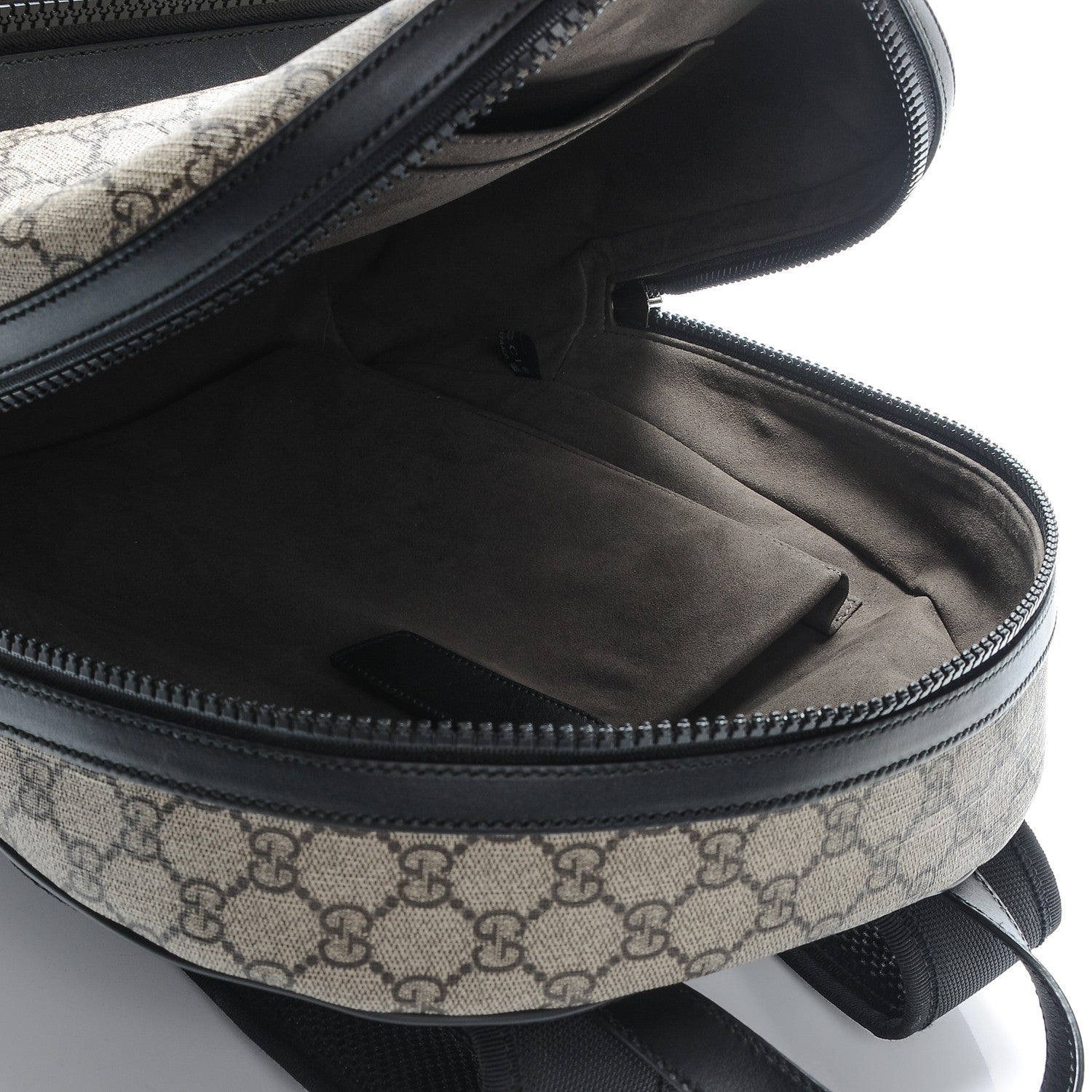 Gucci GG Supreme Monogram Medium Backpack Black 5 of 7