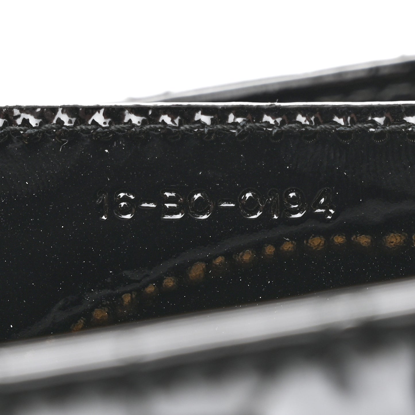 Patent Cannage Medium Lady Dior Black