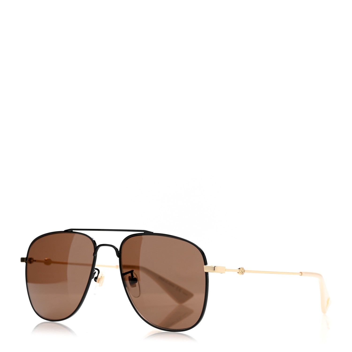 Gucci Aviator Sunglasses GG0514S Gold 1 of 6