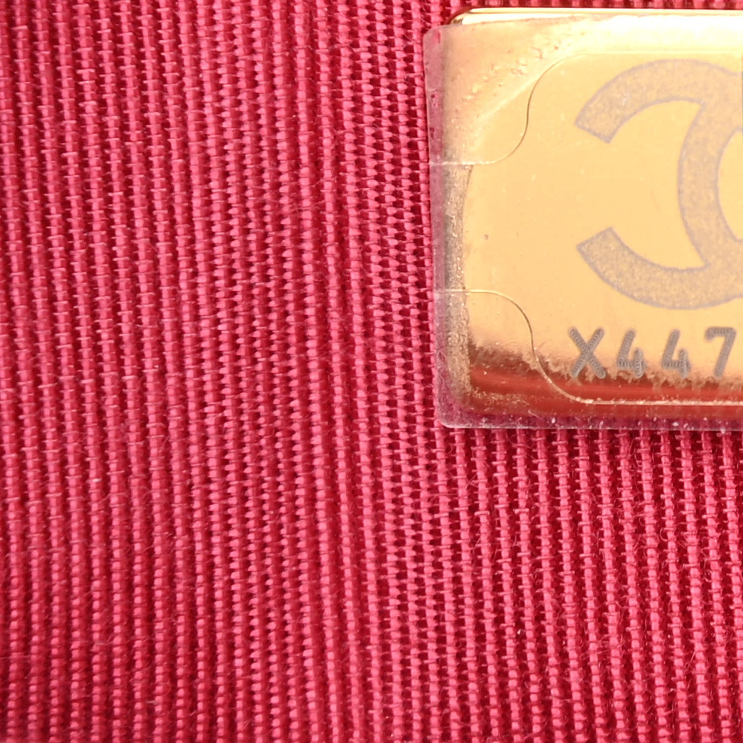 Chanel Caviar Quilted Wallet On Chain WOC Dark Pink 8 of 13