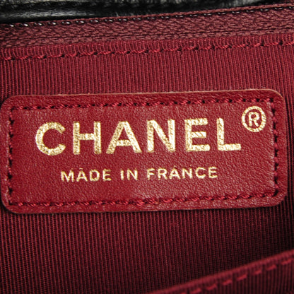 Chanel Patent Quilted Small Accordion Reissue 2.55 Flap Black 6 of 8