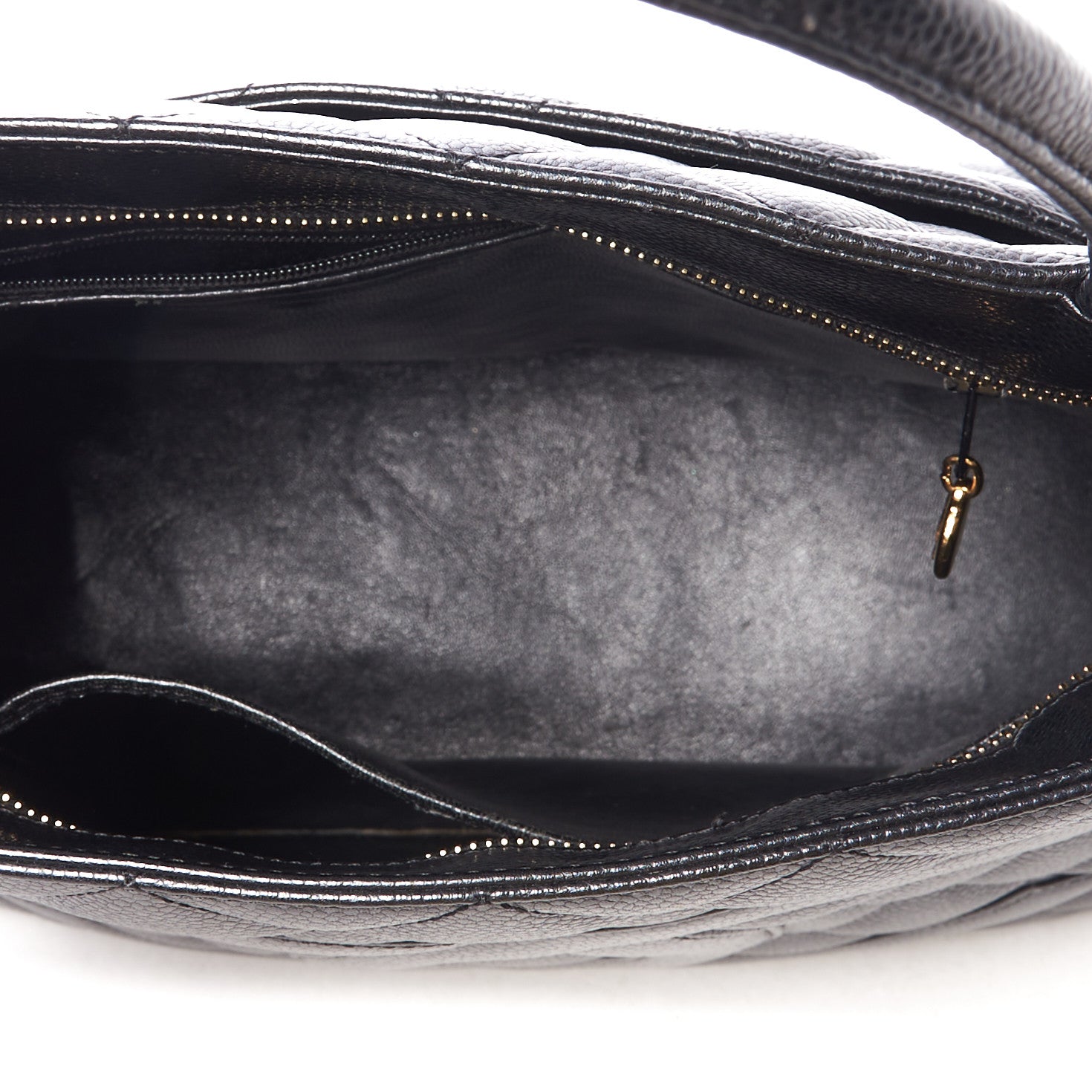 Chanel Caviar Quilted Medallion Tote Black 4 of 9