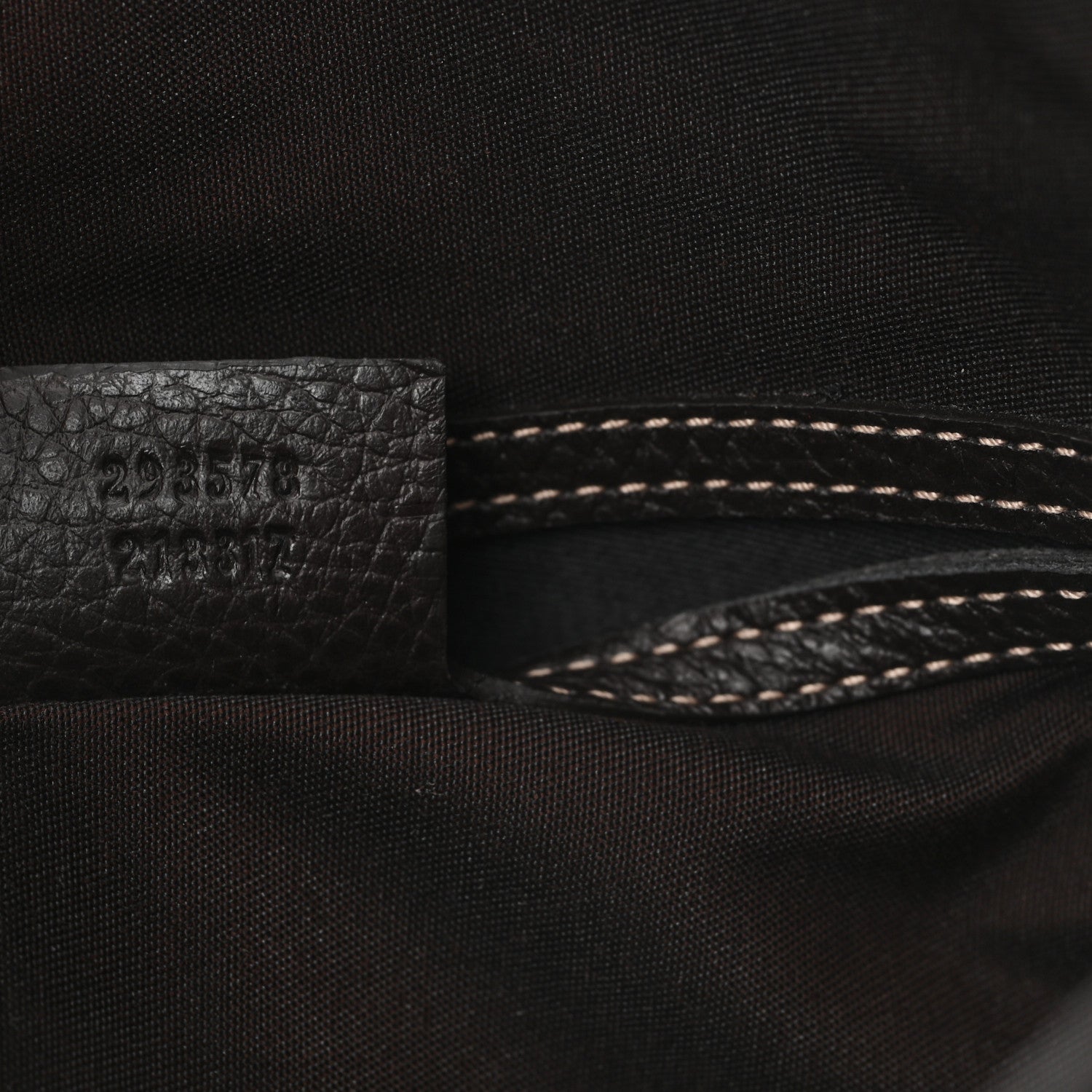 Gucci Crystal Monogram Medium Abbey Shoulder Bag Dark Brown 7 of 10