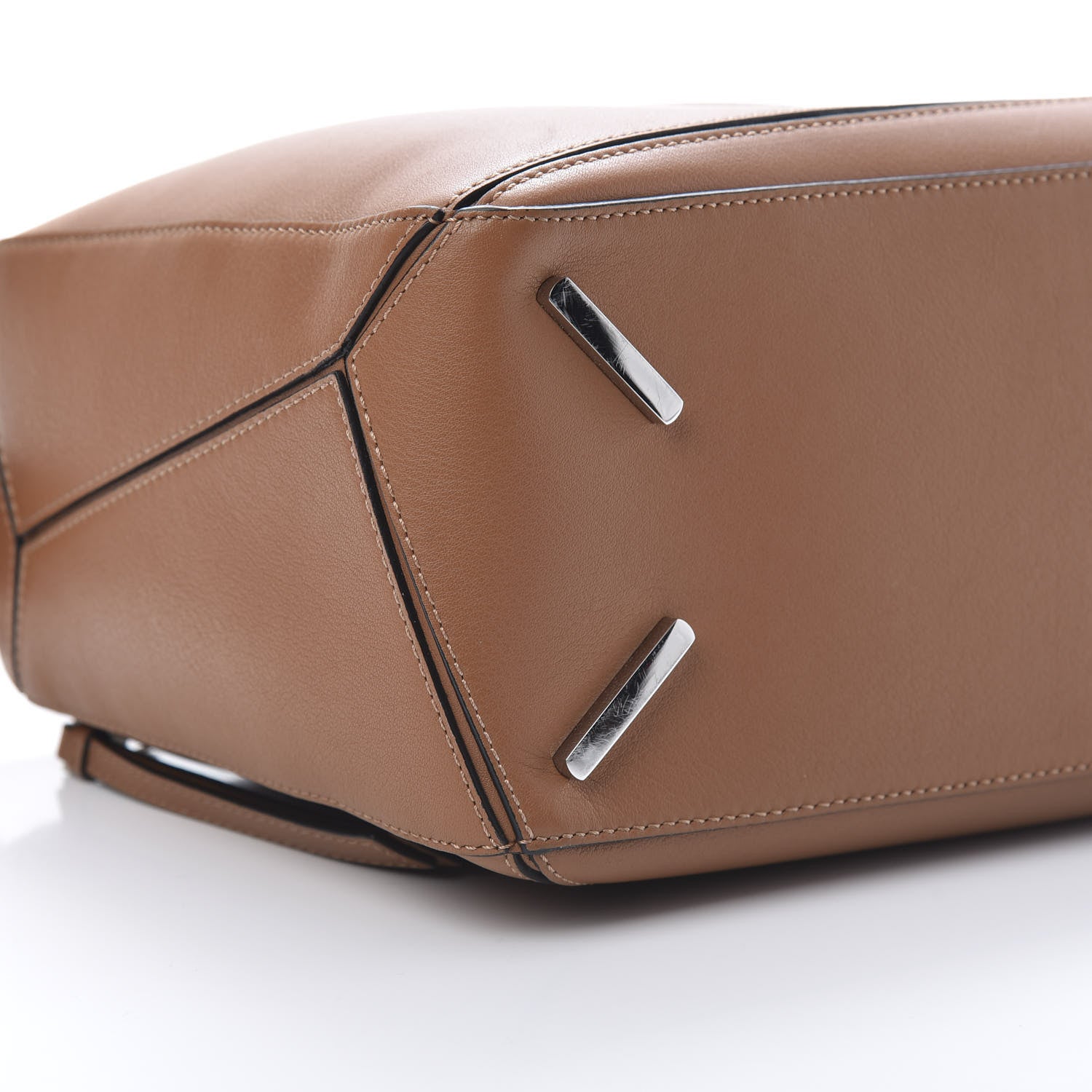 Loewe Calfskin Medium Puzzle Bag Tan 10 of 11