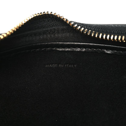 Celine Smooth Calfskin Medium Strap Ava Triomphe Shoulder Bag Black 6 of 11