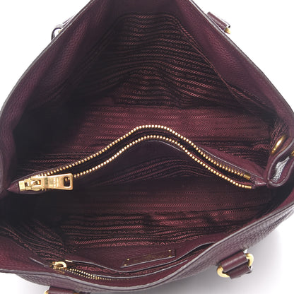 Prada Vitello Daino Tote Granato 6 of 15