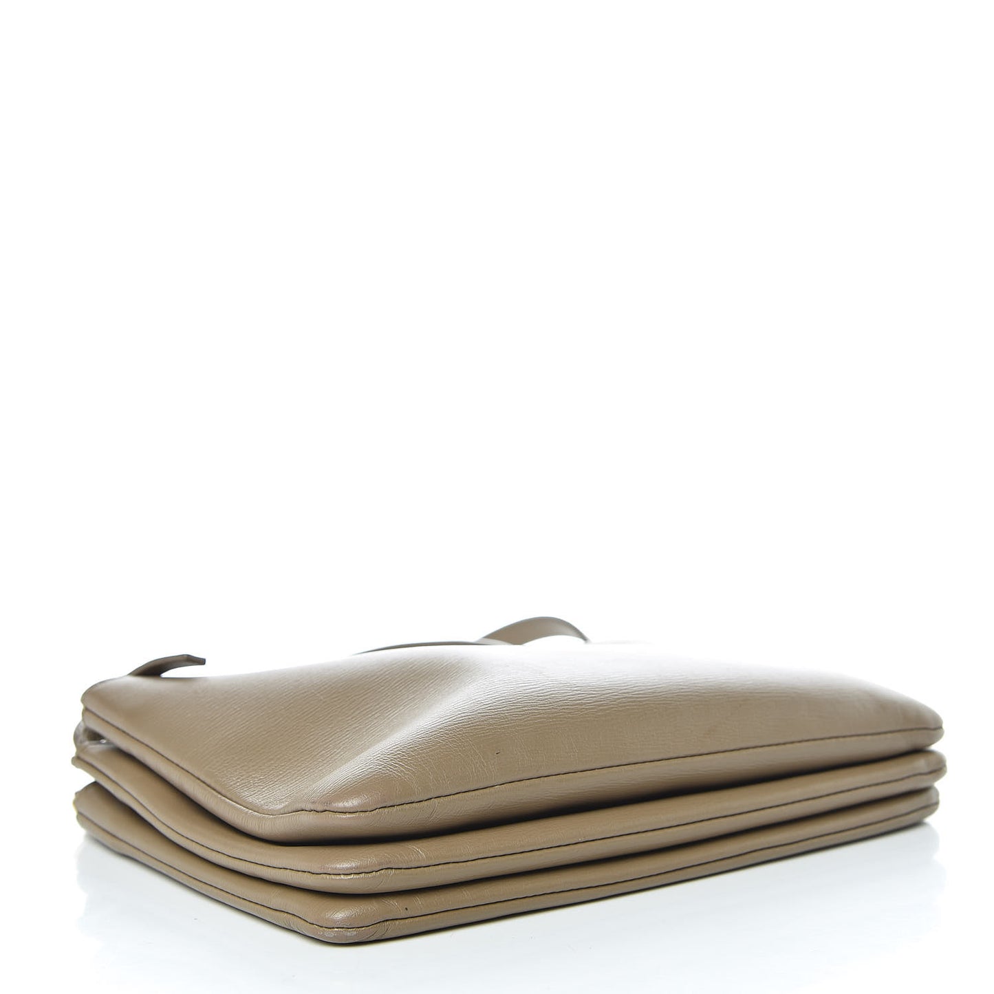 Lambskin Small Trio Crossbody Bag Taupe
