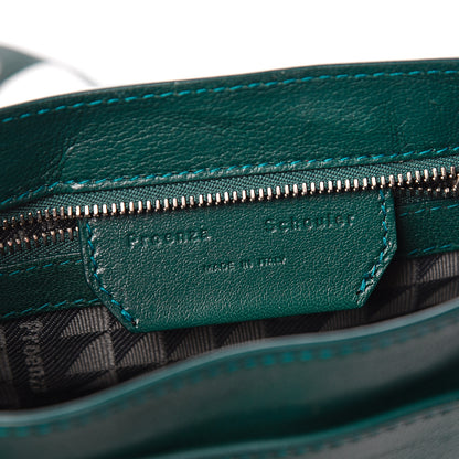 Proenza Schouler Lambskin PS1 Mini Pouch Messenger Bag Teal 6 of 12
