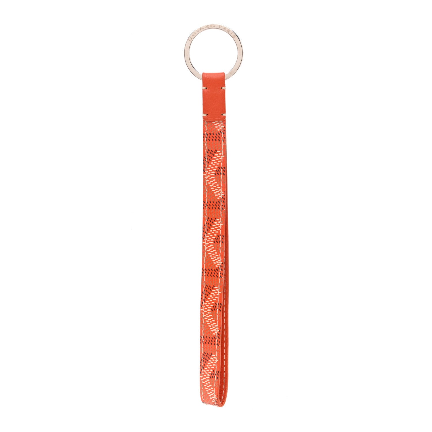 Goyard Goyardine Sesame Key Holder Orange 1 of 8