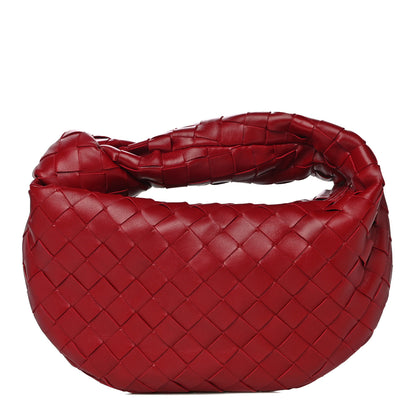 Bottega Veneta Nappa Intrecciato Mini Jodie Dark Red 1 of 11
