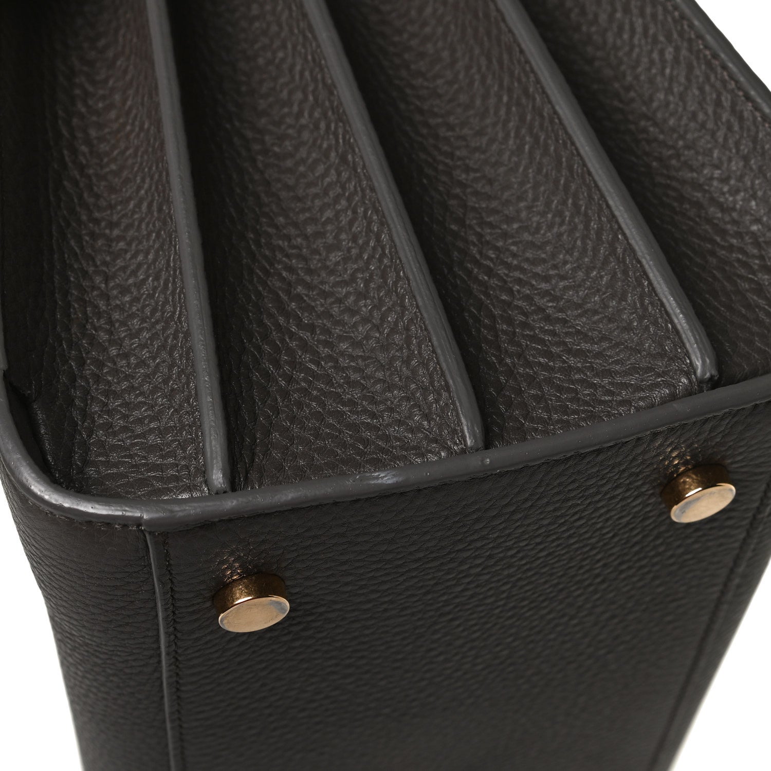 Saint Laurent Grained Calfskin Small Sac De Jour Charcoal 11 of 17