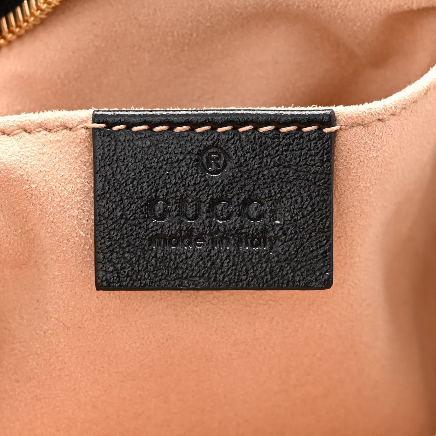 Monogram Matelasse Diagonal Small GG Marmont Chain Shoulder Bag Beige Black