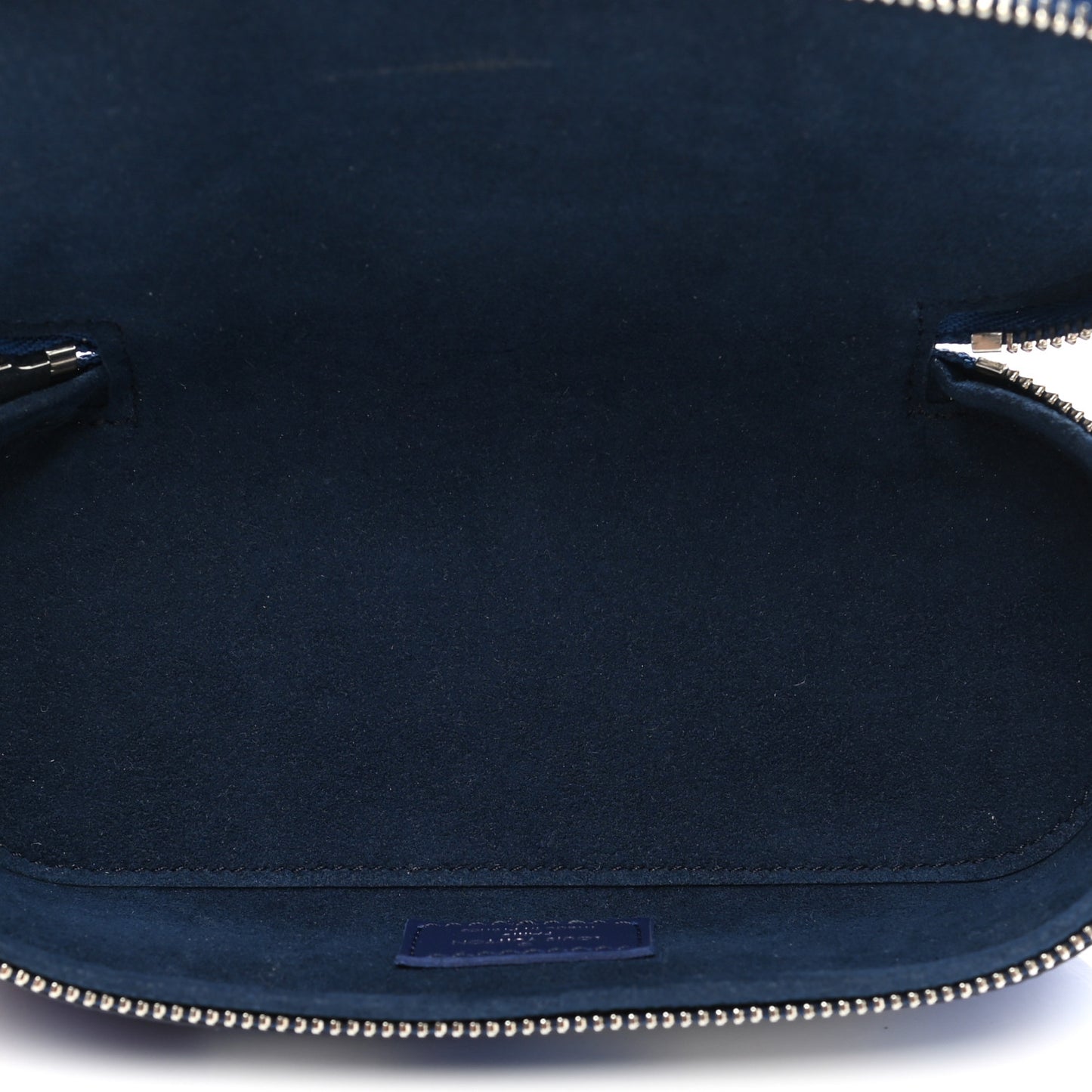 Cowhide Monogram Bandana Sunglasses Case GM Blue White
