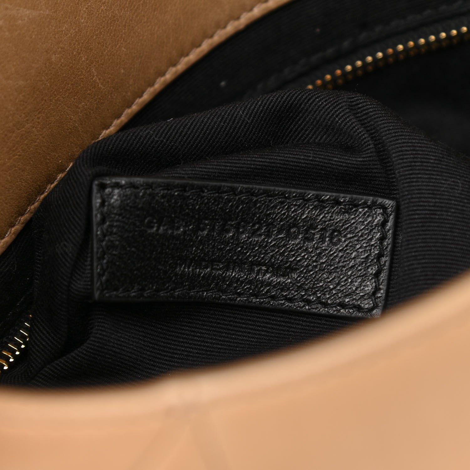 Saint Laurent Lambskin Patchwork Monogram Medium Jamie Beige 7 of 11