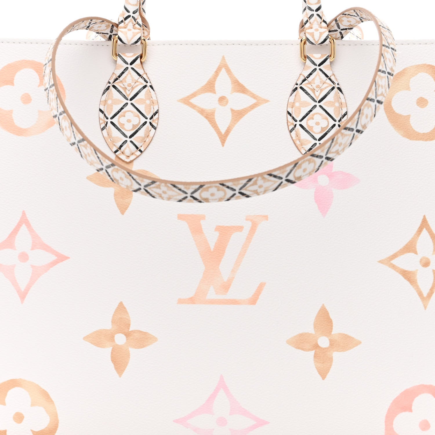 Louis Vuitton Monogram Giant By The Pool 2.0 Onthego MM Beige 7 of 10