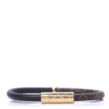 Louis Vuitton Monogram Daily Confidential Bracelet 17 Black 1 of 4