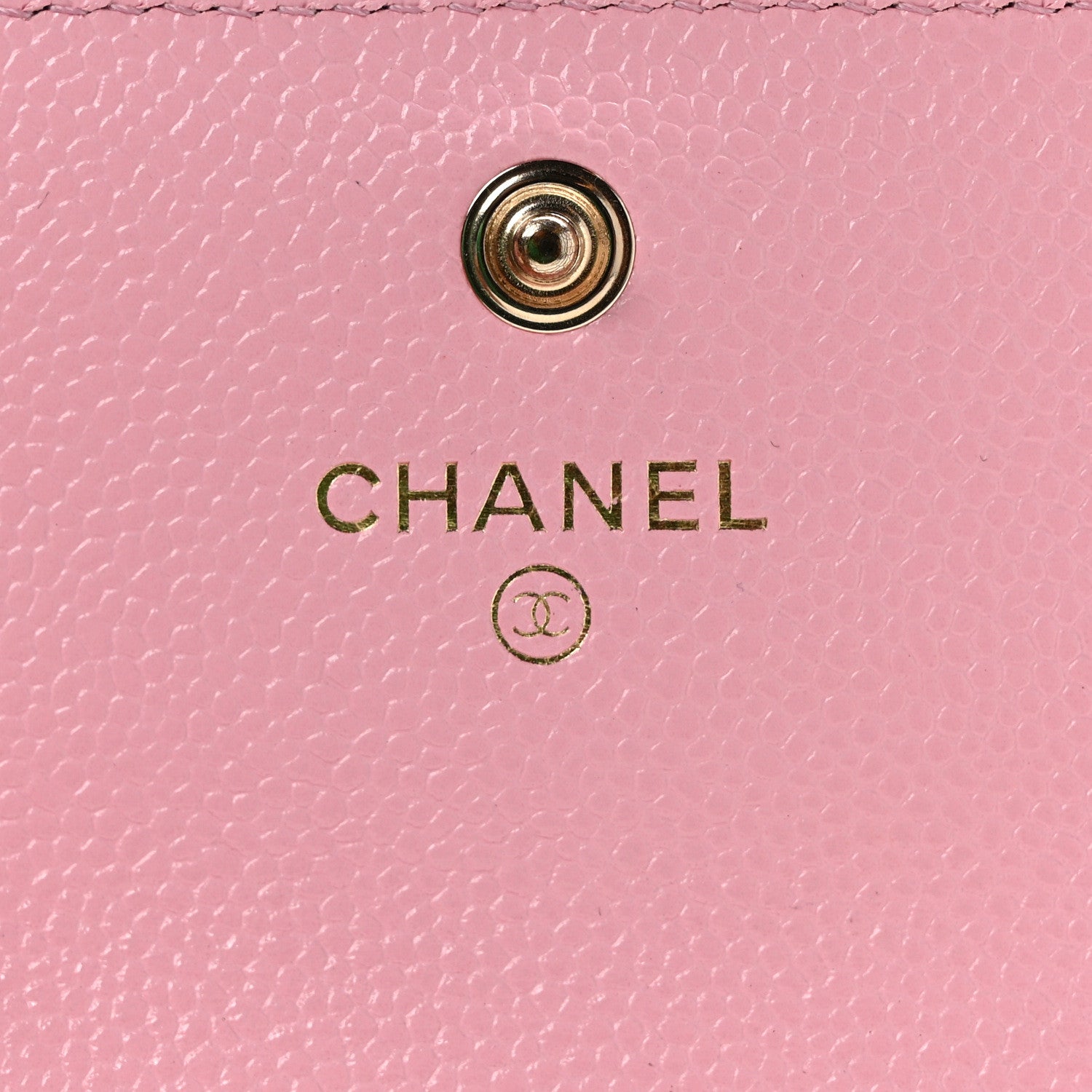 Chanel Caviar Quilted Multi Chain CC Flap Card Holder Pink 6 of 8