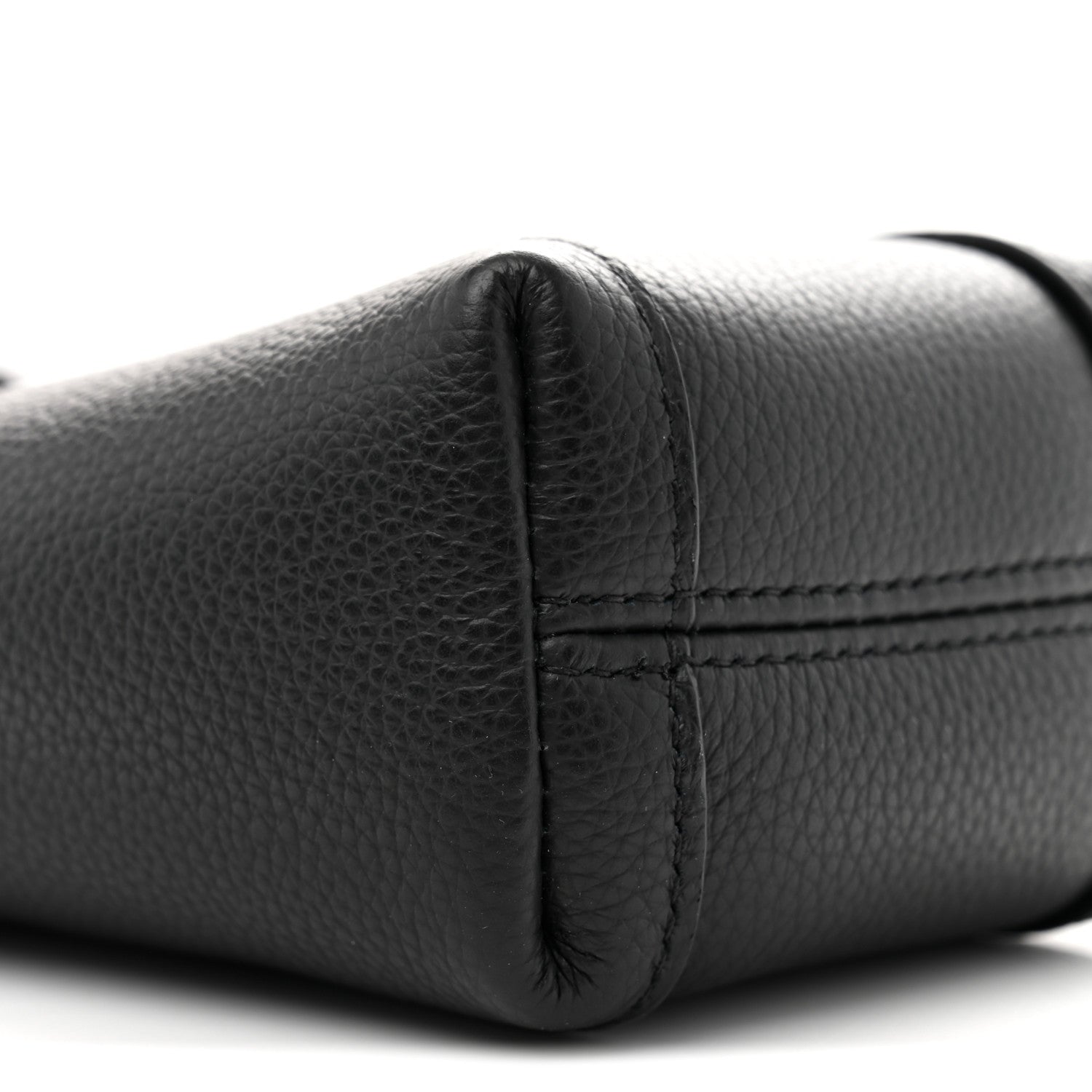 Balenciaga Calfskin Hourglass Phone Holder Bag Black 8 of 9