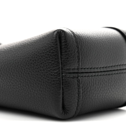 Balenciaga Calfskin Hourglass Phone Holder Bag Black 8 of 9