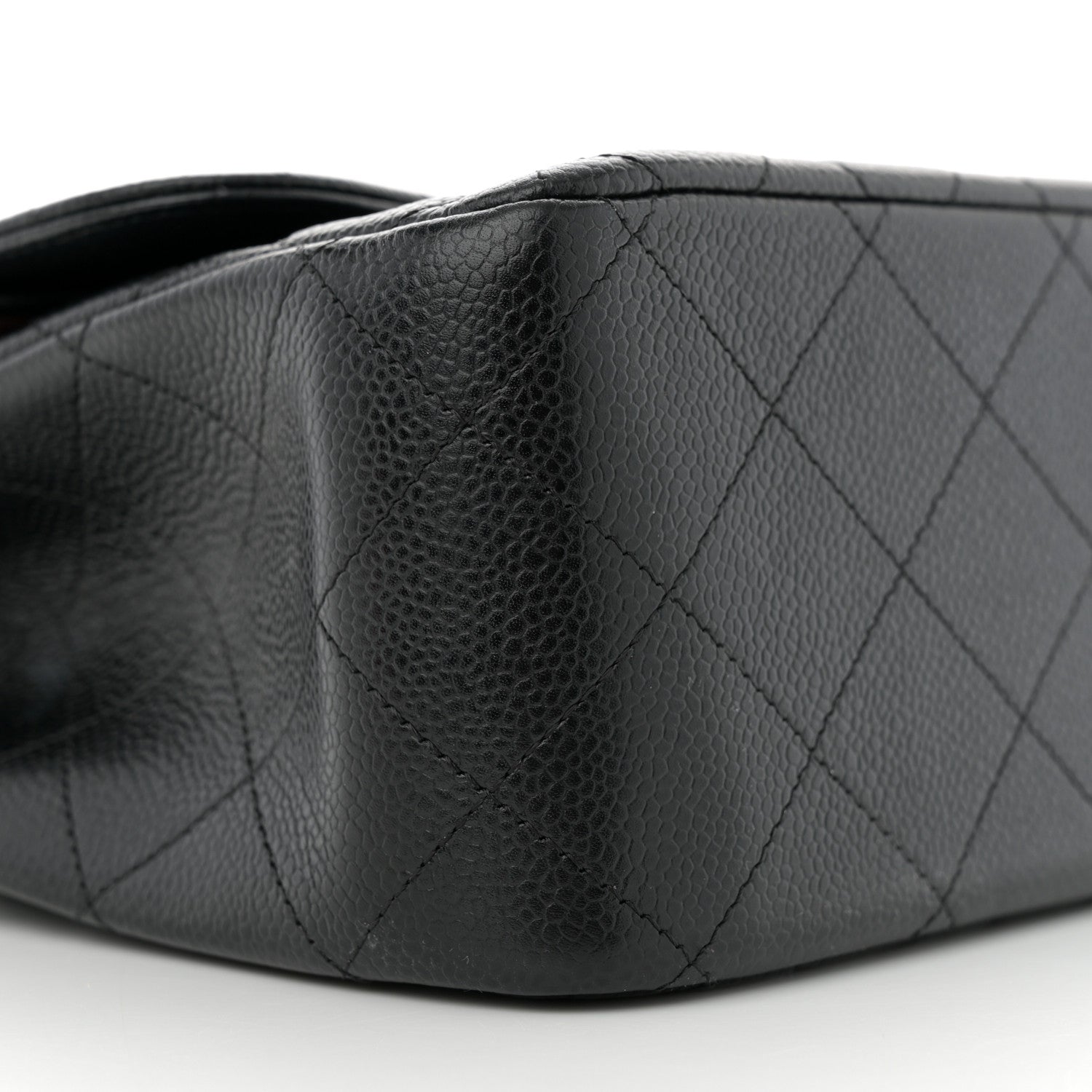 Chanel Caviar Quilted Jumbo Double Flap Black 9 of 11