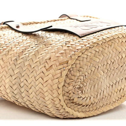 Loewe Raffia Basket Tote Bag Natural Tan 10 of 11