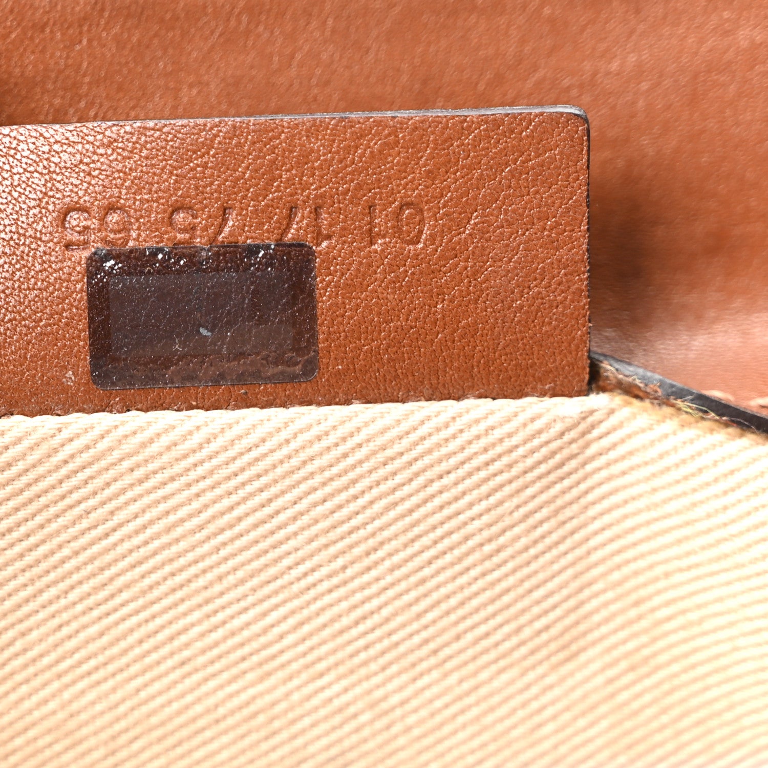 Chloe Suede Calfskin Mini Faye Backpack Tan 7 of 10