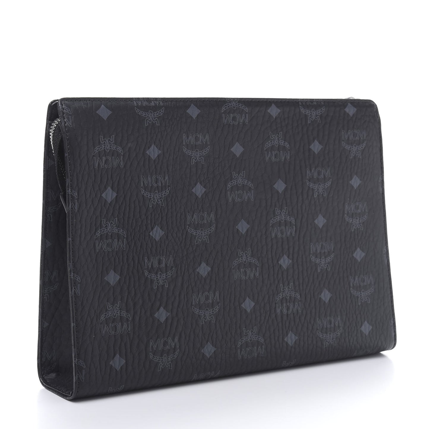 Visetos Medium Zip Pouch Black
