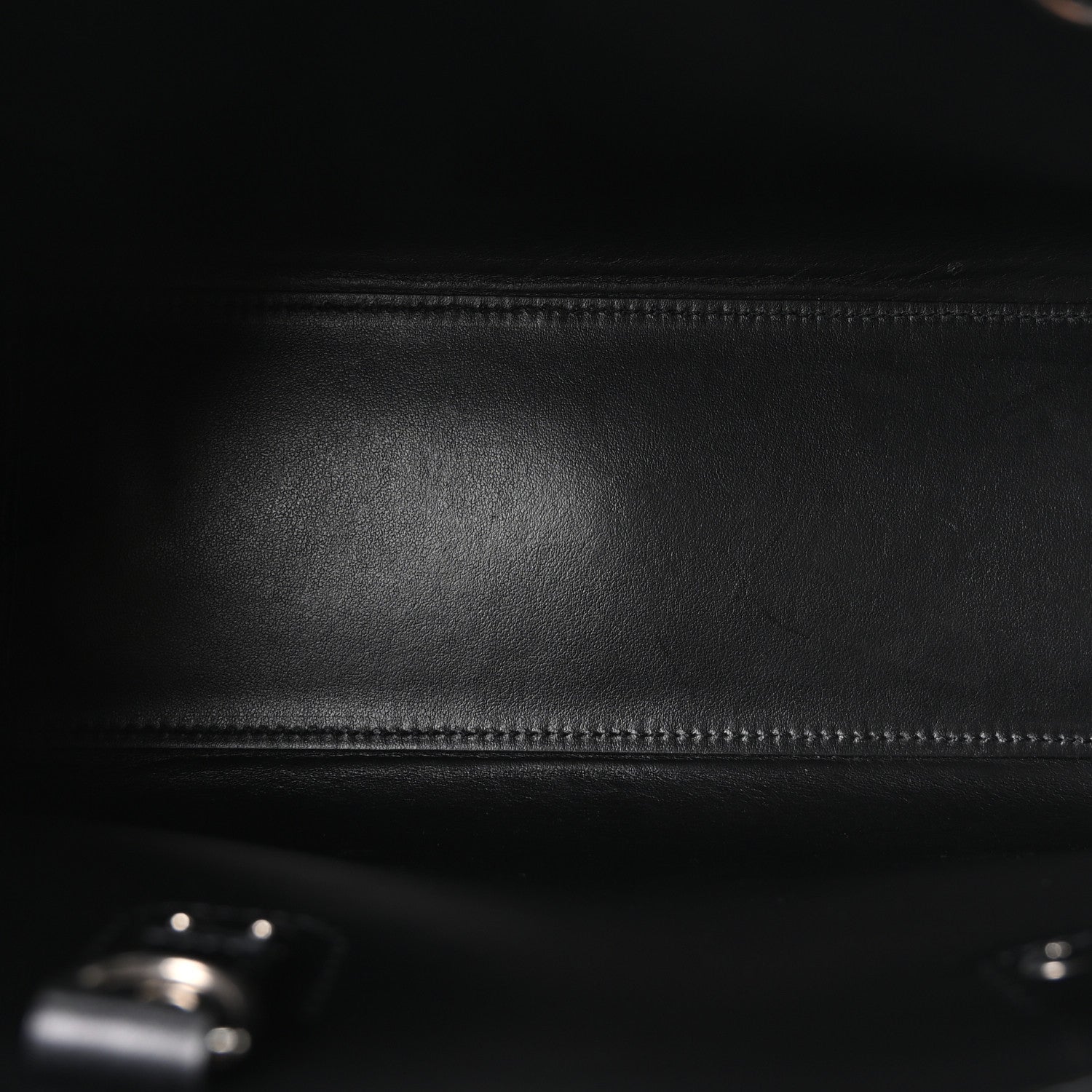 Saint Laurent Grained Calfskin Baby Sac De Jour Black 6 of 11