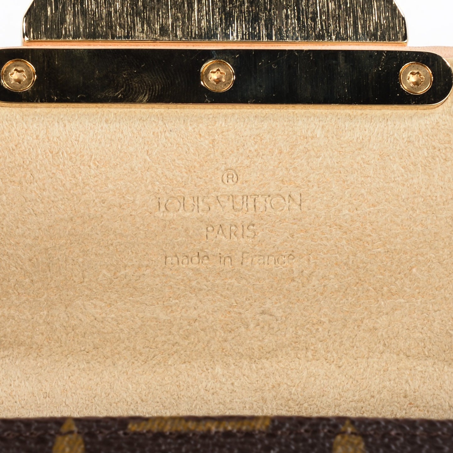 Monogram Beverly Clutch