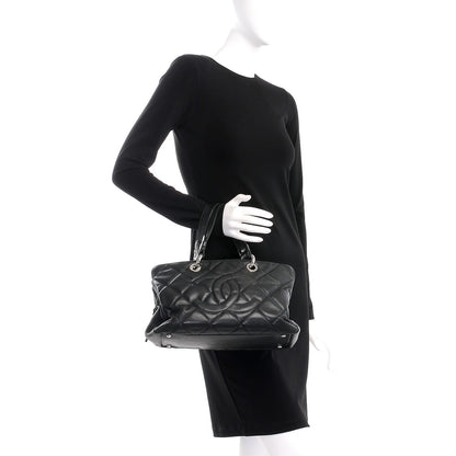 Chanel Soft Caviar Quilted CC Timeless Tote Black 2 of 9