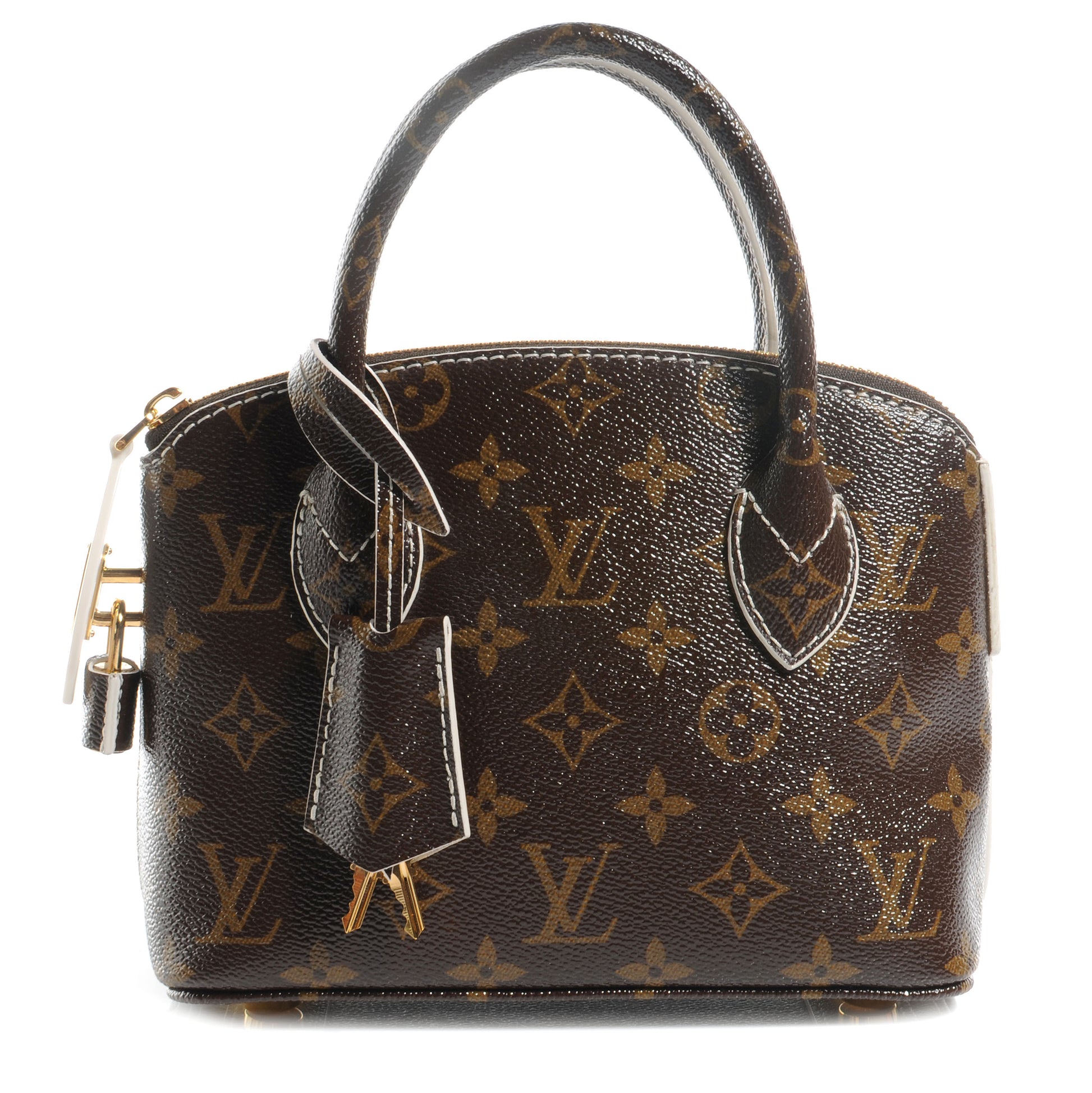 Louis Vuitton Monogram Shine Fetish Lockit BB 1 of 7