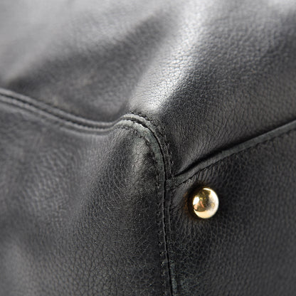 Chanel Calfskin Tall Cerf Tote Black 9 of 32