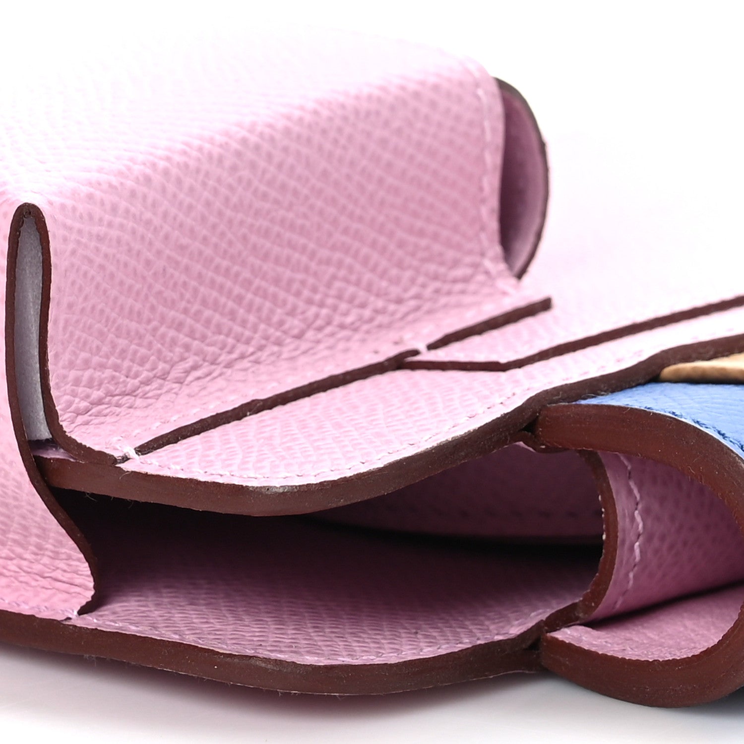 Hermes Epsom Hermesway Phone Case Mauve Sylvestre Chai Bleu Royale 8 of 8