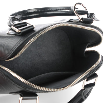 Louis Vuitton Epi Alma BB Black 8 of 8