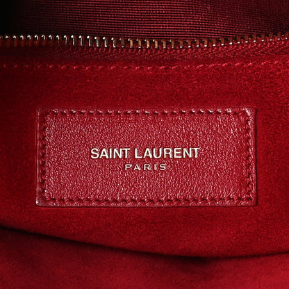 Saint Laurent Calfskin Small Sac De Jour Lipstick Red 6 of 16