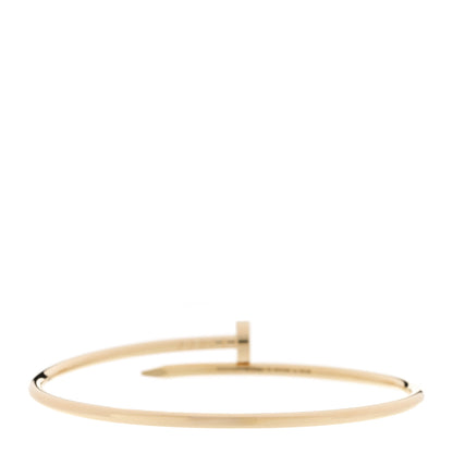 Cartier 18K Yellow Gold Small Juste Un Clou Bracelet 18 2 of 5
