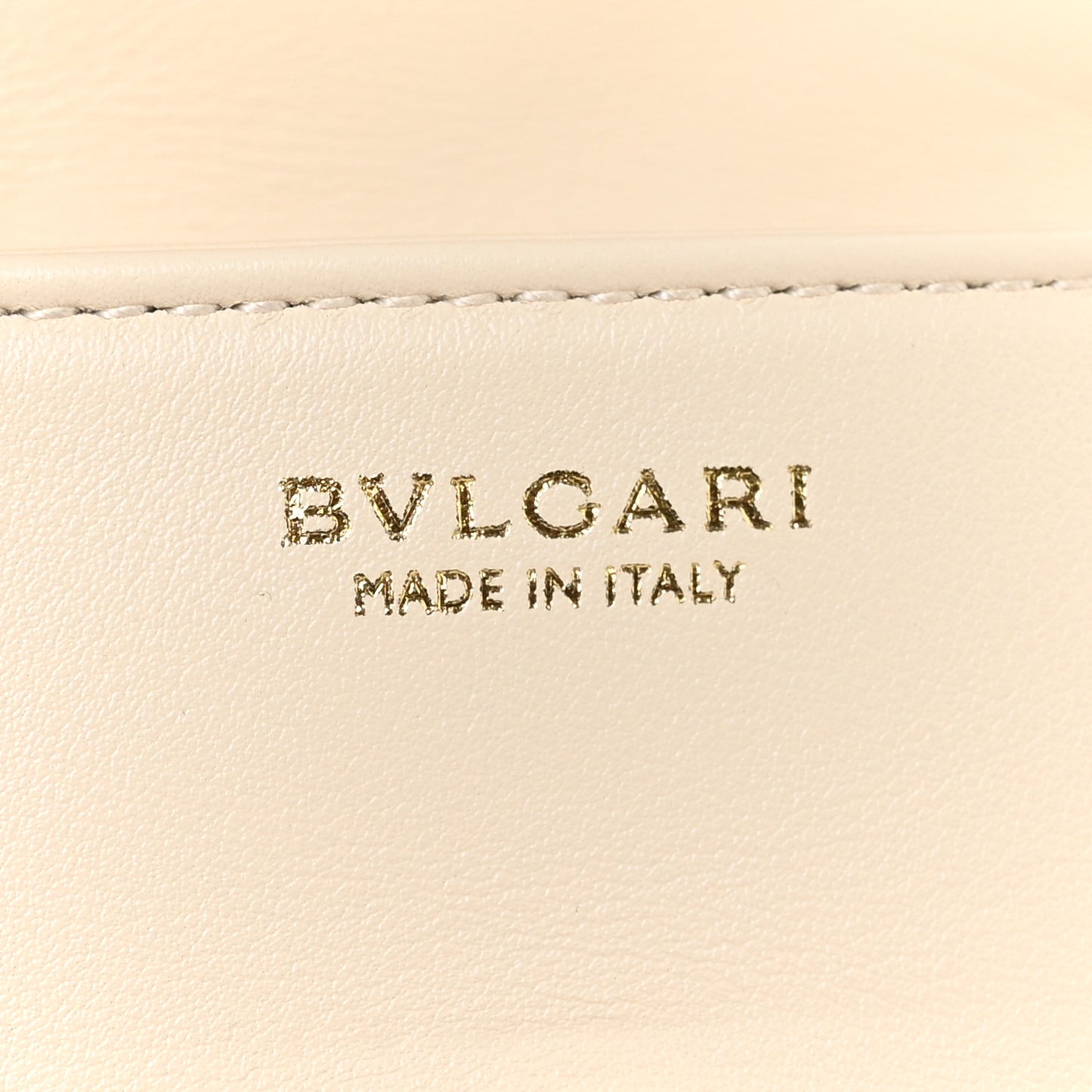 Calfskin Serpenti Cabochon Micro Bag Ivory Opal