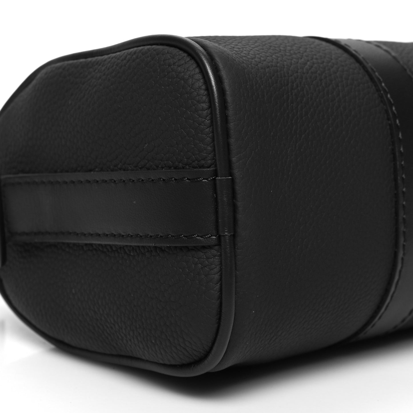 Grained Calfskin Aerogram Keepall XS Black