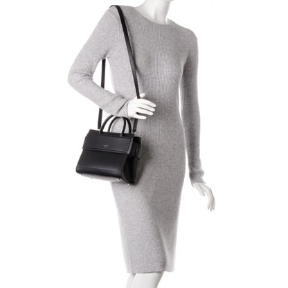 Givenchy Smooth Calfskin Mini Horizon Satchel Black 2 of 6