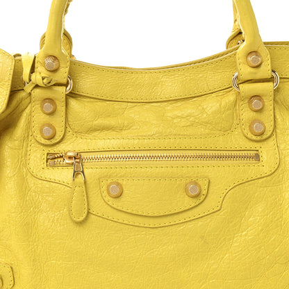 Balenciaga Agneau Giant 12 Gold Hardware City Curry 8 of 13