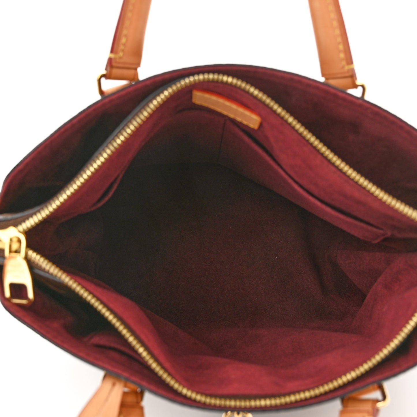 Monogram Flower Zipped Tote PM Beige