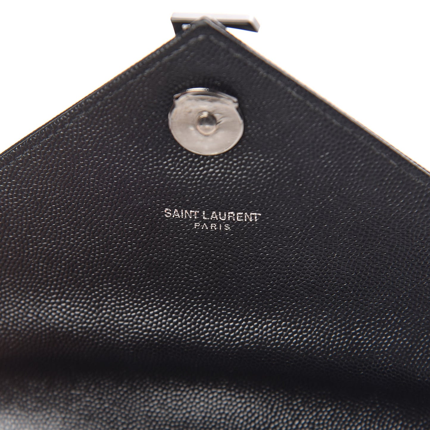 Grain De Poudre Textured Mixed Matelasse Triquilt Medium Monogram Satchel Black