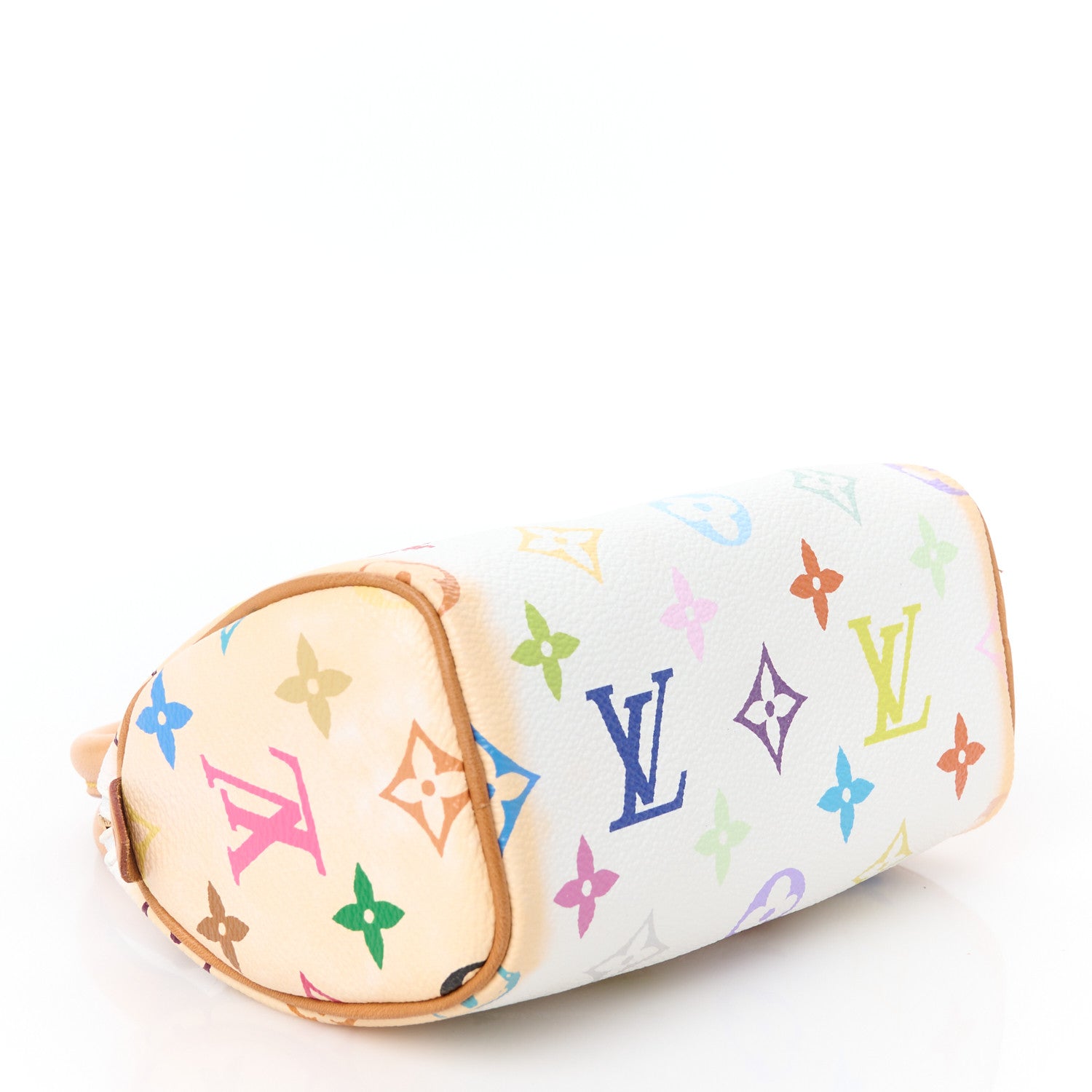Louis Vuitton Monogram Multicolor Mini Sac HL Speedy White 4 of 9