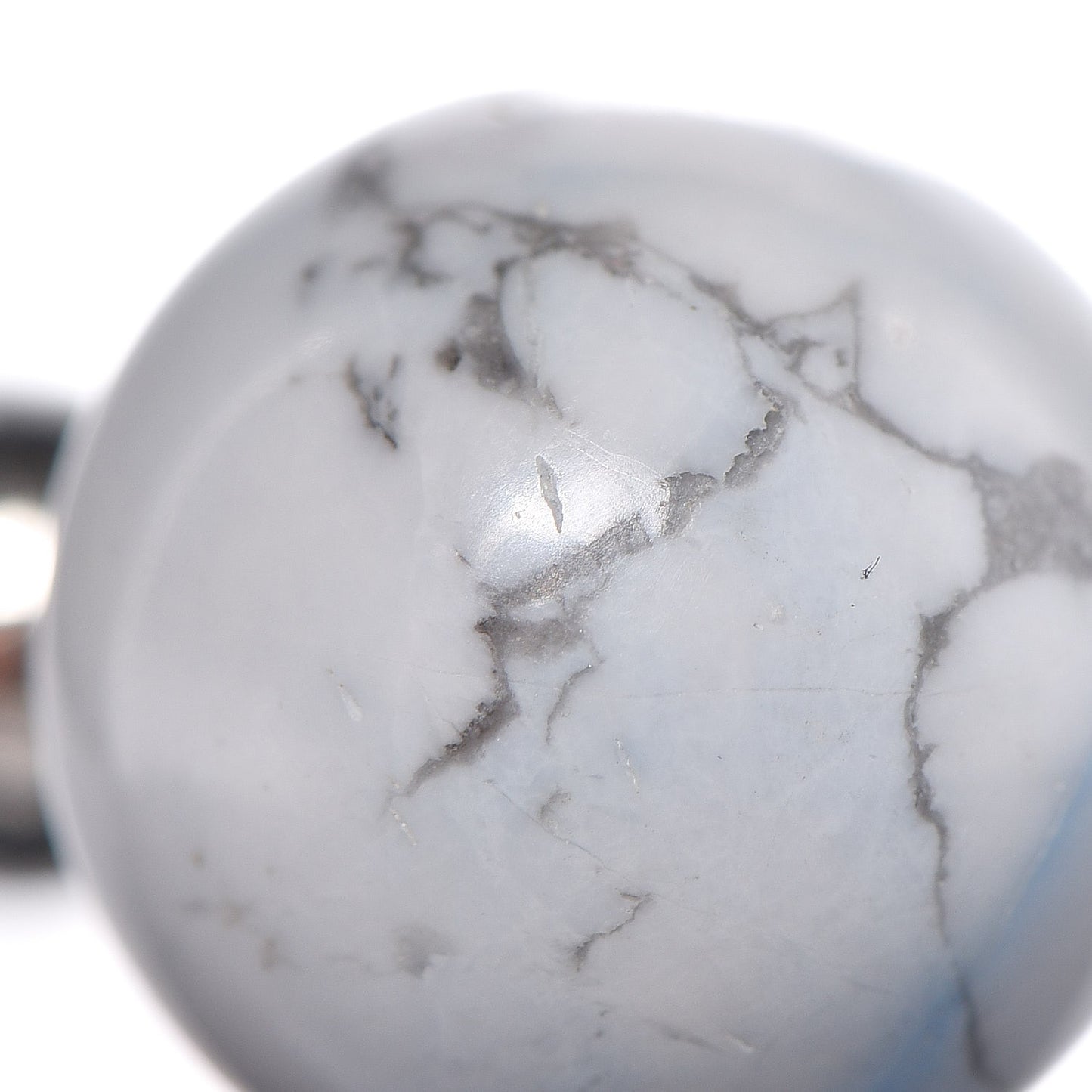 Palladium Mise En Dior Tribal Earrings White