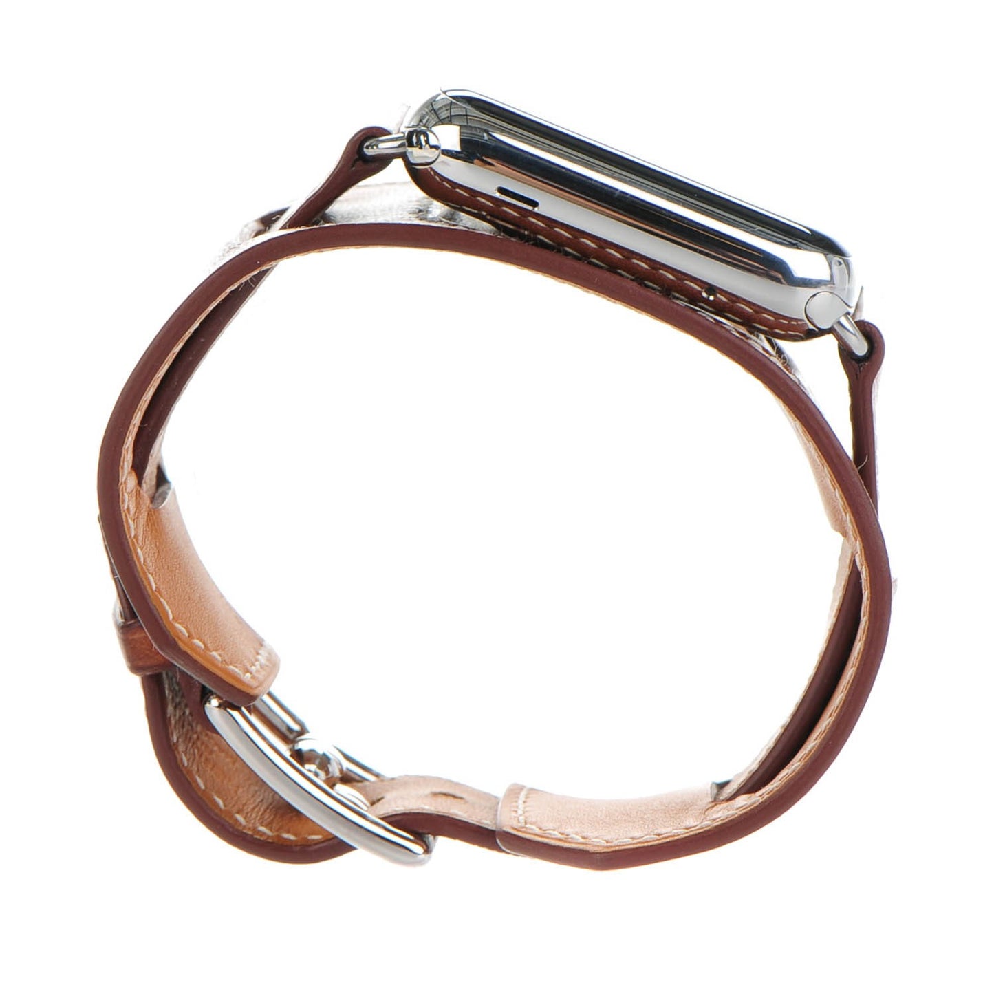 Barenia 42mm Apple Watch Cuff Fauve