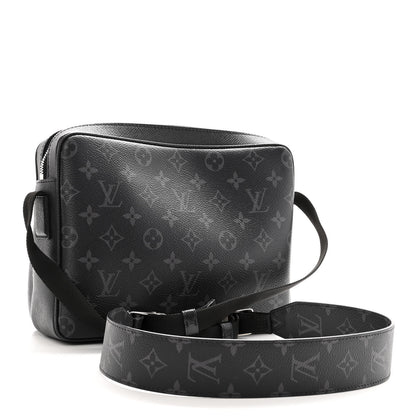 Louis Vuitton Taiga Monogram Eclipse Outdoor Messenger Black 3 of 9